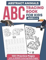 Abstract Animals ABC Tracing Book For Kids Ages 3-5
