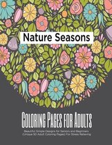 Nature Seasons Coloring Pages for Adults