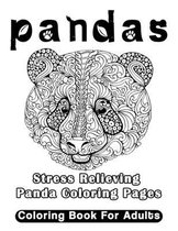 Pandas Coloring Book For Adults