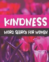 Kindness Word Search For Women