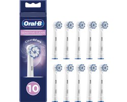 Product afbeelding van Oral-B Sensitive Clean opzetborstels - 10 stuks