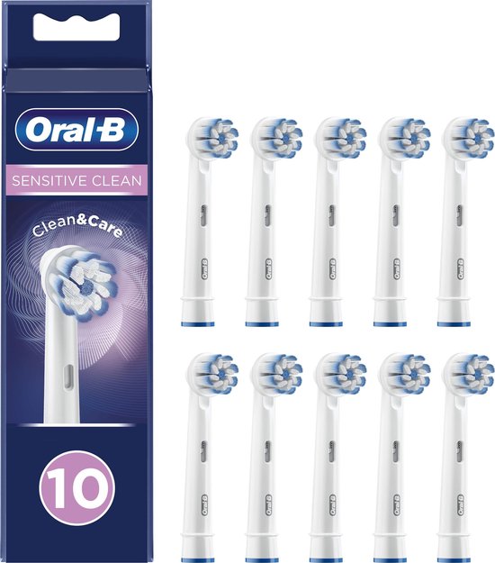 Yoghurt Gevangenisstraf toekomst Oral-B Sensitive Clean - Opzetborstels - 10 Stuks | bol.com