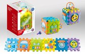 Blokken doos puzzel - Baby  | Blokkendoos Vormpjes – Baby | Speelgoed Blokken 1 jaar |  Baby Speelgoed Box – 0 jaar | Blokken Speelgoed - Baby