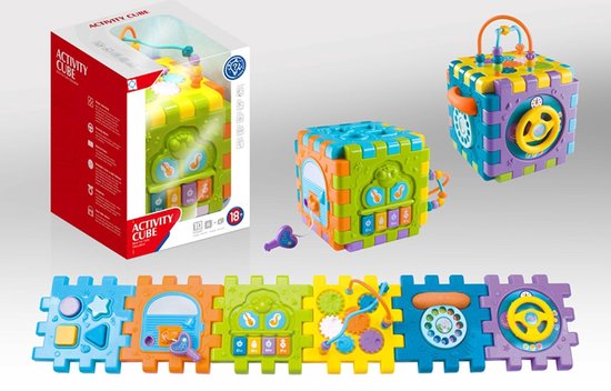 Blokken doos puzzel - Baby | Blokkendoos Vormpjes – Baby | Speelgoed  Blokken 1 jaar |... | bol.com