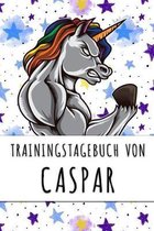 Trainingstagebuch von Caspar