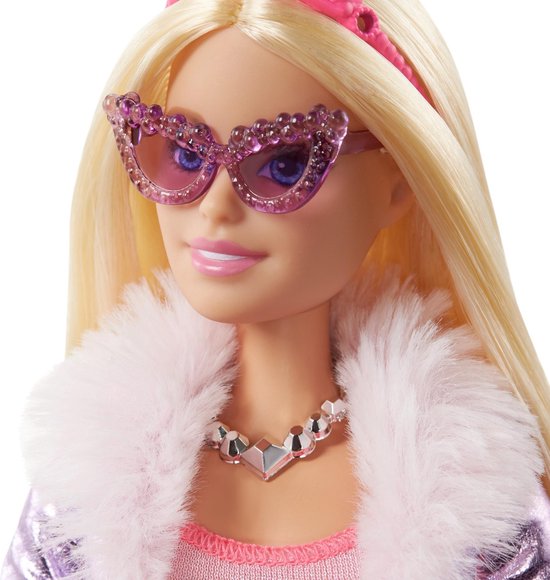 Princess Adventure Prinsessen Barbie Pop met Modieuze Accessoires
