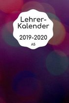 Lehrerkalender 2019 2020 A5: Schulplaner 2019 2020 f�r die Unterrichtsvorbereitung - Planer ideal als Lehrer Geschenk f�r Lehrerinnen und Lehrer