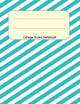 College Ruled Notebook: 8.5 x 11 Journal 100 Pages