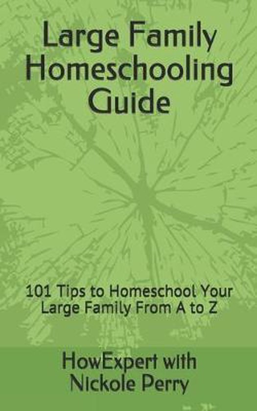Large Family Homeschooling Guide - cover