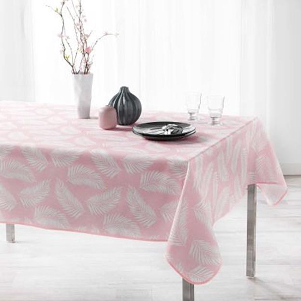 Tafelkleed Roze - Tafelkleed - Tafellaken - Tafellinnen - 240x150 cm