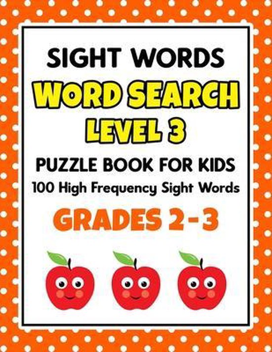 Learn to Read Activity Books- SIGHT WORDS Word Search Puzzle ... - cover