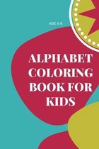 alphabet coloring book for kids ages 4-8