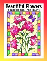 Beautiful Flowers Coloring Book for Adults