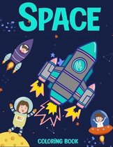 Space coloring book