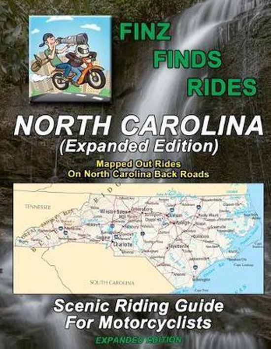 Finz Finds Rides North Carolina (Expanded Edition) - cover