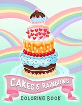 Cakes & Rainbows Coloring Book
