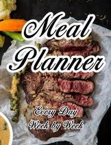 Meal Planner: Very large practical planner - With shopping list - Book for 52 weeks - Beautiful high gloss cover - Huge 8,5 x 11''