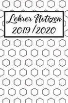 Lehrer Notizen 2019 / 2020: Lehrerkalender 2019 2020 - Lehrerplaner A5, Lehrernotizen & Lehrernotizbuch f�r den Schulanfang