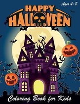 Happy Halloween Coloring Book