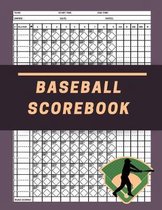 Baseball Scorebook: 120 Game Book Baseball And Softball