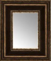 Vintage Spiegel Bruin Goud 70x90 cm – Rabea – Grote Spiegel – Duurzaam Lange Spiegel – Spiegel Hal – Perfecthomeshop