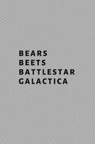 Bears, Beets, Battlestar Galactica