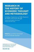 Research in the History of Economic Thought and Methodology38, Part A- Research in the History of Economic Thought and Methodology