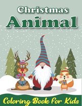 Christmas Animal Coloring Book for Kids