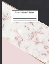 Hexagon Graph Paper: Hexagonal Notebook Paper: 0.2  Hexes, Small Hex Grid Note Book Pad