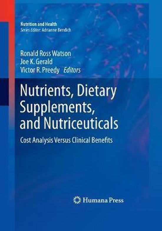 Nutrition and Health- Nutrients, Dietary Supplements, and Nu ... - cover