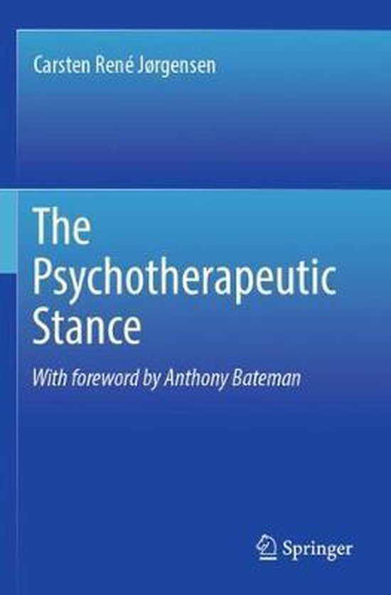 The Psychotherapeutic Stance - cover