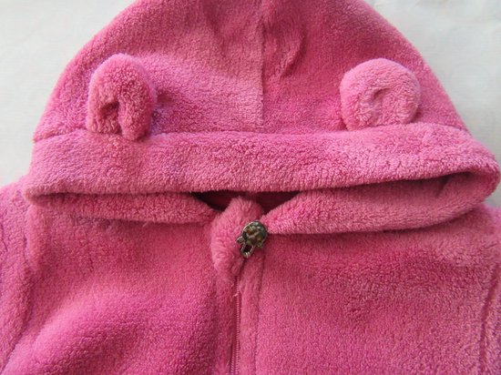 badjas in fuchia rose 80 ( 1jaar) Noukie's van Noukie's — afbeelding 3