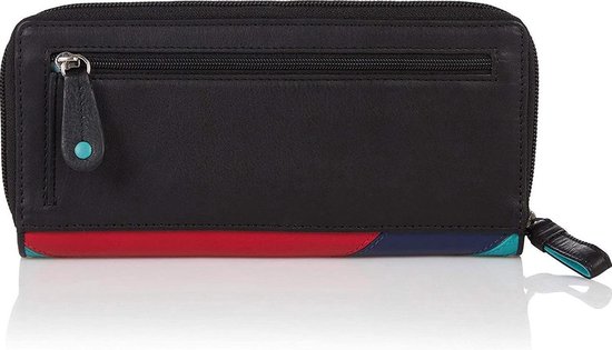 Visconti zacht leer Rio dames portemonnee stijl R13 zwart