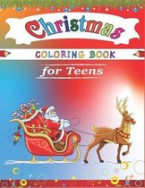 Christmas Coloring Book for Teens