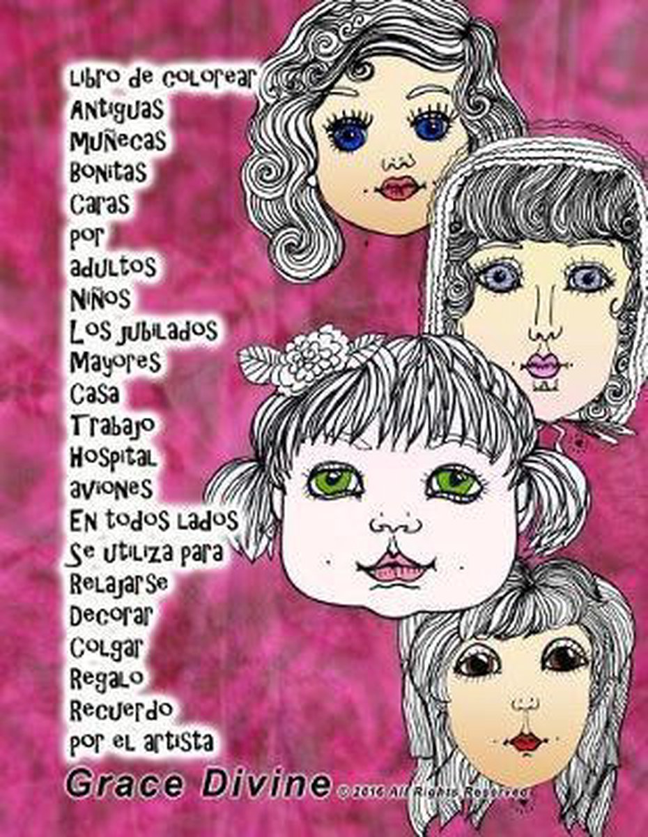 dibujo de muñecas bonitas