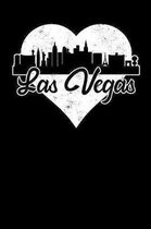 Las Vegas: 6x9 college lined notebook to write in with skyline of Las Vegas, Nevada