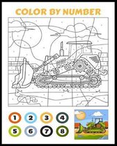 Color by Number: Stress Relieving Designs Birds Butterflies Coloring book, Large Print Color by Number