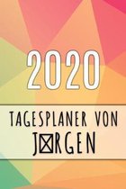 2020 Tagesplaner von Jrgen: Personalisierter Kalender für 2020 mit deinem Vornamen