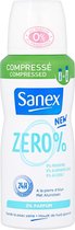 Sanex Deospray - Zero% parfum compressed 100ml