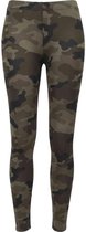 Urban Classics - Camo Legging - M - Groen/Bruin