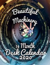 Beautiful Machinery 14 Month Desk Calendar 2020: Great Photos of Big and Small, New and Old Machines