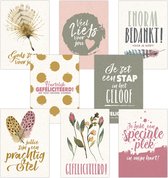 Lot de 8 cartes de vœux chrétiennes avec enveloppe Serenity series 3