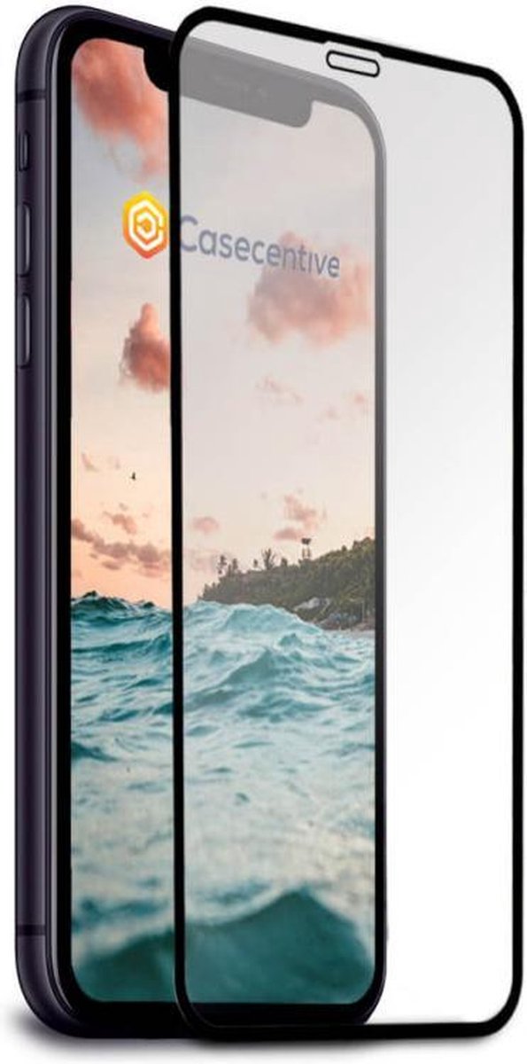 Casecentive Glass Screenprotector 3D full cover - Glasplaatje - iPhone XS Max