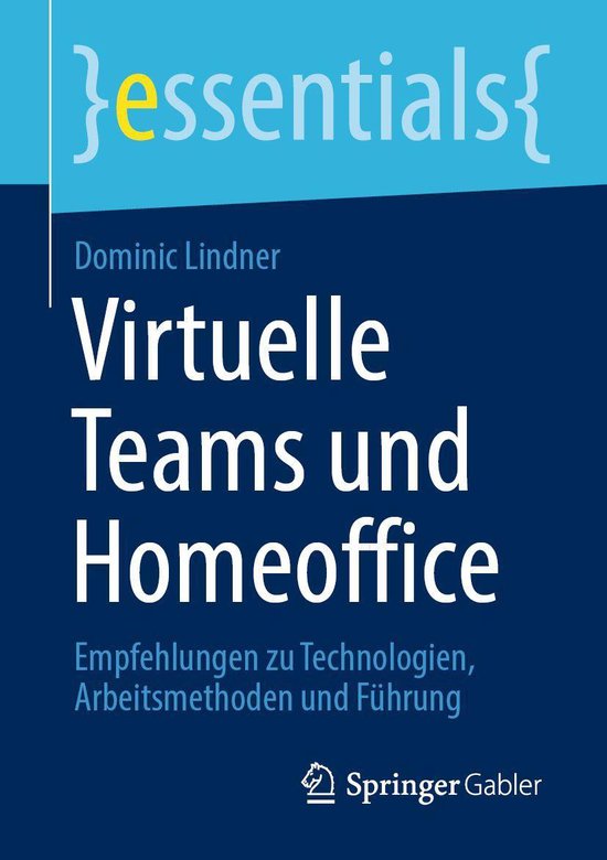 Business and Economics (German Language) - Virtuelle Teams u ... - cover