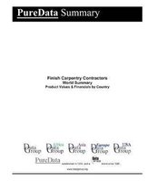 Finish Carpentry Contractors World Summary: Product Values & Financials by Country