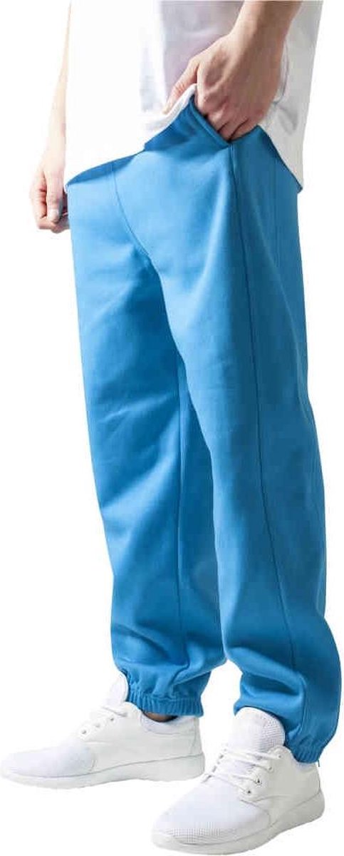 Urban Classics Basic Heren joggingbroek XS Blauw