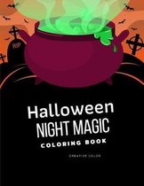 Halloween Night Magic Coloring Book