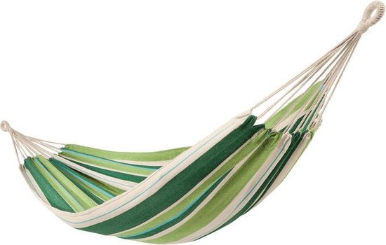 premier oor Quagga Hangmat kleur groen, 1-persoons (zonder standaard) | bol.com