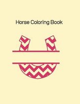 Horse Coloring Book