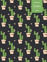 Graph Paper Notes 110 Pages: Cactus Notebook for Professionals and Students, Teachers, Architects, Scientists, Engineers, and Writers - Succulent L